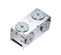 XINDIAN Three Axis Four Axis High Precision Pneumatic Zero Point Quick Replacement Fixture CNC Batch Part Processing Chuck Bridge Plate, Customizable. (K20.3-L4)