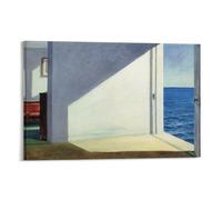 XINDIMAMA Rooms By The Sea by Edward Hopper Poster Painting Canvas Wall Art Living Room Posters Painting 20x30inch(50x75cm)
