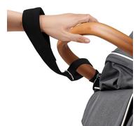 Xindojuz 1 PCS Baby Stroller Straps, Safety Wrist Strap Leash for Kids, Adjustable Pram Wheelchair Hand Leashes with Soft Padded Handle, Security-Accessory for Child Safety or Large Dog (Black)