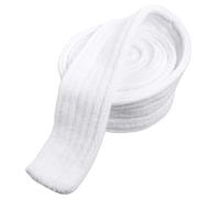 Xindojuz Robe Belt Replacement, White Polyester Terry Cloth Flannel Hotel Pajamas Robe Tie, Soft Plush Bathrobe Tie Waist Belt for Women Men Hotel Wedding Party Bride Robes, 71 x 2 Inch