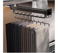 XINFAPAI 500mm, Extractable Sliding Pants Hanger for Closets And Storage Areas, Space-Saving Clothing Organizer for Closet, Easy To Install