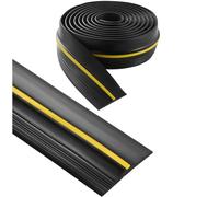 XINFAPAI Garage Door Bottom Seal,Cold Storage Door PVC Bumper Strip,Parking Lot Shock Absorbing Rubber,DIY Weather Strip,6m