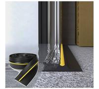 XINFAPAI Universal Garage Door Bottom Threshold Seal Strip, Replacement Weather Stripping, Impact Buffer Sealing Weatherstrip,DIY Weather Stripping Replacement,3m