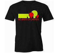 xinfeng Boards of Canada T Shirt - Warp Records - IDM - Ambient Techno Multi Colour BlackL