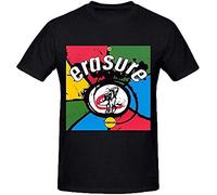 xinfeng Erasure The Circus Men's Relaxed Fit Cotton Round Neck T-Shirt BlackXXL