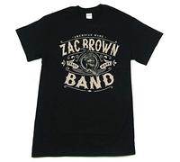 xinfeng Zac Brown Band American Made Black T Shirt New Merch Black XXL