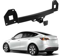 Xinfoob for Tesla Model Y Tow Hitch Tow Hook Adapter Tow Hook Rear Trailer Ring Receiver Tesla Model Y 2020-2024 Accessories(Without Hook)