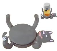 XINGBEI 3D Print Cat Coasters, Funny Cats Cup Holder for Drinks, Creative Coasters Cat Mug Holder, Coffee Table Decor for Pet Lovers