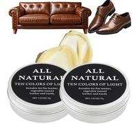 XingBin 2PCS Mi/nk Oil,Leather Cleaner and Conditioner, Leather Balm,Shoe & Boot Polish, Leather Protection Cream,Car Seat & Sofa Leather Restorer,Leather Care Balm,Restoring Leather Furniture