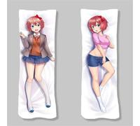 Xingbiyou Anime Dakimakura 50x150cm Doki Doki Literature Club Hugging Body Pillow Cover Case Double-Sided Print (Sayori B)