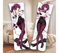 Xingbiyou Anime Dakimakura 50x150cm Honkai: Star Rail Kafka Body Pillow Cover Case Double-Sided Print (C)