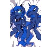 Xingbiyou Anime Dakimakura 50x150cm My Little Pony Body Pillow Cover Case Double-Sided Print (E)