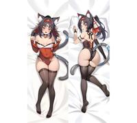 Xingbiyou Anime Zenless Zone Zero Dakimakura 50x150cm Nekomiya Mana Body Pillow Cover Case Double-Sided Print (A)
