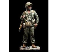 XINGCHANG 1/16 120Mm Ancient Man Stand In Winter 1945 120Mm Toy Resin Model Miniature Resin Figure Unassembly Unpainted