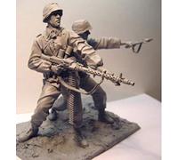 XINGCHANG 1/16 Ancient Officer Crew Include 2 (No Base) Resin Figure Model Kits Miniature Gk Unassembly Unpainted