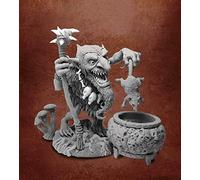 XINGCHANG 1/32 54Mm Ancient Man Stand Fantasy Resin Figure Model Kits Miniature Gk Unassembly Unpainted
