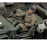 XINGCHANG 1/35 Driver Infantry (1 Figure) (No Car) Resin Figure Model Kits Miniature Gk Unassembly Unpainted