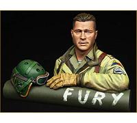 XINGCHANG Resin Model Figure Kits assembly Unpainted Scale 1/10 Tank Commander Peter Bust Figure Historical Resin Model