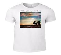 XINGCHEN BAG Bill Ryder Jones White Yellow Black Red Mens Women T Shirt 100% Cotton A Bad Wind Blows in My Heart The Coral cd Vinyl yawn W White XL