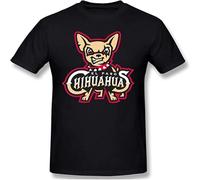 XINGCHEN BAG Men's El Paso Chihuahuas Round Neck T-Shirt Casual Short Sleeve Tee Workout Sports Black 3XL