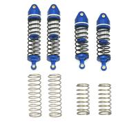 XinGeeek 4PCS Front Rear Shock Absorber for ARRMA 1/16 Mini Kraton 3S，Blue | Aluminum Shock Absorber,Absorber Shock Damper Suspension Upgrade Replacement Parts
