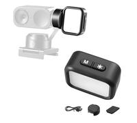 XinGeeek Magnetic LED Mini Light for Insta360 Link2,Portable Webcam Fill Lighting for Insta360 Link2C/2PRO Action Camera Photography for Selfie Stick Vlog Video Recording