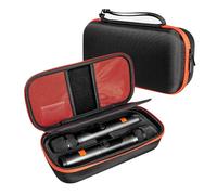 XinGeeek Microphone Wireless Case Compatible with JBL PartyBox Mic - 2X Digital Microphones,Portable MicTravel Storage Box for JBL PartyBox Mic, Black, Microphone Case