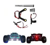 XinGeeek RC Front & Rear LED Lights Kit for ARRMA 1/16Mini kraton 3S RC Car Headlights Taillight Upgrade Parts