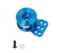 XinGeeek Servo Horn 25T Steering Arm for Tamiya CW-01 Lunch Box Midnight Pumpkin Aluminum Servo Arm Accessories (Blue)