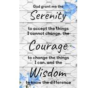 XingFox Metal Sign Decor Tin Sign Wall Art Serenity Prayer Sign Inspiraional Quotes Metal Poster Home Bedroom Living Room Porch Man Cave Farm Garage Wall Decoration 8x12 Inch