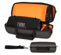 XINGFUDAO Case for JBL Xtreme 3/4 Music Box, Sound Permeable and with Shoulder Strap, Supports Storage of Rechargeable Power Supplies and Accessories