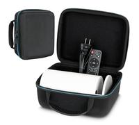 XINGFUDAO Hard Carrying Case Compatible with Magcubic HY300 & Mini Projector and Accessories, Waterproof and Wear-Resistant, Lightweight and Easy to Clean, Ideal Storage Bag for Mini Projector, Black