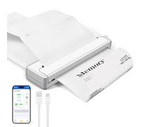 XINGGANG Mobile Printer - Bluetooth Portable Printer Travel Printer for Laptop Mobile Printer A4 for On the Go Supports A4 Thermal Paper Tattoo Transfer Paper