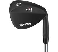 XINGGM Forged Golf Wedge for Men - 60 Degree Lob Wedge Right Hand, Milled Face for More Spin,Easily Escape from Bunker (Black)