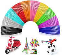 XINGHE 3D Pen Filament 3D Pen Printer Filament Refills PLA 1.75mm 3D Printing Pen Filament, 12 Colors, Each Color 16.4ft