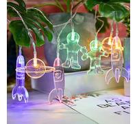 XINGHE Space Children's Fairy String Lights, Battery Operated LED Fairy Lights for Children's Room, 3.0M Lights Wire with 20 LEDs