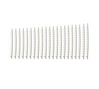 XINGLIDA 2.7mm Guitar Frets Wire Set 21 Frets Acoustic Guitar Fret Wire Set Stainless Steel Guitars Fretboard Wire 21 Pieces Set