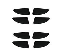 XINGLIDA 2 Sets Feet Pads Skates For M510 Sticker Rounded Curved Edges Black PTFE Skates Black Set Anti-slip