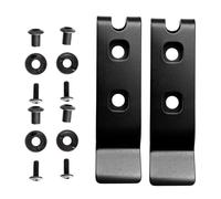 XINGLIDA 2 Sets Sheath Waist Clip Scabbard Back Clip Sheath Back Waist Clip Stainless Steel Outdoor Clip Waist