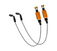 XINGLIDA 2pcs Fishing Bites Alarm Bobbins Hanger Fishing Swingers Sensitive Alarm Swingers Chain Indicators Accessories Tool Supply