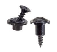 XINGLIDA 2pcs Round Slotted String Retainer Vintage String Trees Strings Retainer with Screw Electric Guitar