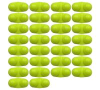 XINGLIDA 30Pcs Double Rattles Beads Rattles Bells Beads Fishing Attractor Bells Accessories Clip On Fishing Double Alarm