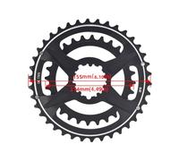 XINGLIDA 36T-26T / 38T-28T GXP Mountain Bike Double Chain Crown For XO1 X9 Great Chainrings