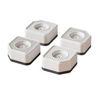 XINGLIDA 4Pcs Shockproof Pads For Washing Machine Washer Dryer Moving Walking Shockproof Transfer Stabilizer Feet Mat Washing Machine Refrigerator Feet