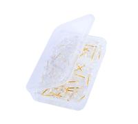 XINGLIDA 50Pcs/100Pcs Map Push Pins Dressmaking Drawing Pins Map Pins for Pin Board Thumb Tacks with Clear Head and Steel Point