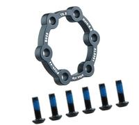 XINGLIDA 6 Hole Brake Disc With 6 Screws Electric Scooter Brake Disc Replacement Aluminium Alloy Scooter Rotor Pad Rotor For Electric Mountain Bike Road Bike