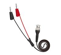 XINGLIDA BNC Male To 4mm Banana Plug Adapter BNC Male Plug To 4mm Banana Socket Binding Post Splitter Connector Dual-banana Plugs Cable