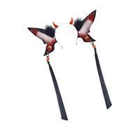 XINGLIDA Butterfly Headbands Party Wear Devil Eye Long Tassels Headwear For Music Festivals Photo Props For Halloween Photography