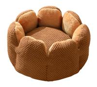 XINGLIDA Cactus Flower Shape Dog Bed Warm Cute Kitten Lounger Cushions House Very Soft Small Dog Bed Washable s Beds