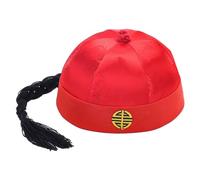 XINGLIDA Chinese Emperors Hat With Braids For Chinese Themed Parties And Festivals Halloween Emperors Hat Costume